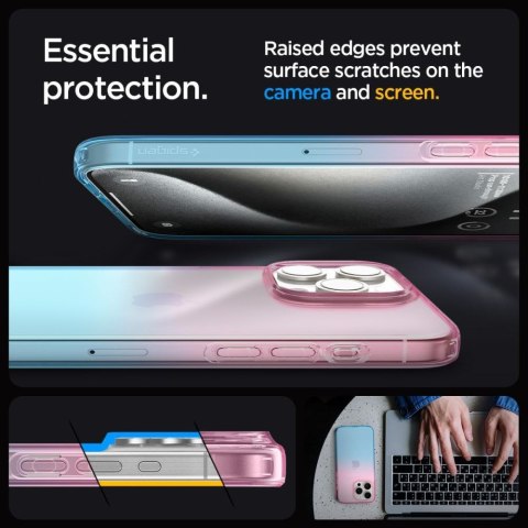 SPIGEN LIQUID CRYSTAL IPHONE 15 PRO GRADATION PINK Spigen