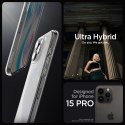 SPIGEN ULTRA HYBRID IPHONE 15 PRO FROST CLEAR Spigen