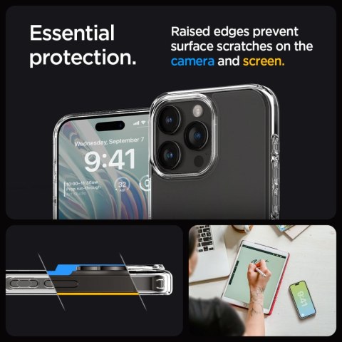 SPIGEN ULTRA HYBRID IPHONE 15 PRO FROST CLEAR Spigen