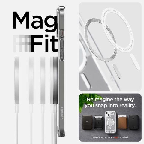 SPIGEN ULTRA HYBRID MAG MAGSAFE IPHONE 15 PLUS ZERO ONE WHITE Spigen