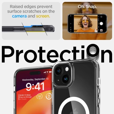 SPIGEN ULTRA HYBRID MAG MAGSAFE IPHONE 15 WHITE Spigen