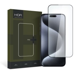SZKŁO HARTOWANE HOFI GLASS PRO+ IPHONE 15 PRO BLACK Hofi