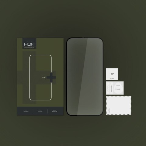 SZKŁO HARTOWANE HOFI GLASS PRO+ IPHONE 15 PRO MAX BLACK Hofi