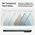 SZKŁO HARTOWANE SPIGEN GLAS.TR "EZ FIT" 2-PACK IPHONE 15 / 16 CLEAR Spigen