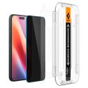 SZKŁO HARTOWANE SPIGEN GLAS.TR "EZ FIT" 2-PACK IPHONE 15 / 16 PRIVACY Spigen