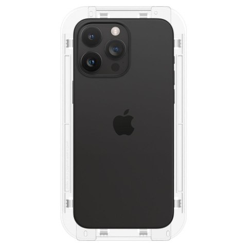 SZKŁO HARTOWANE SPIGEN GLAS.TR "EZ FIT" 2-PACK IPHONE 15 PRO MAX CLEAR Spigen