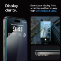 SZKŁO HARTOWANE SPIGEN GLAS.TR "EZ FIT" 2-PACK IPHONE 15 PRO MAX CLEAR Spigen