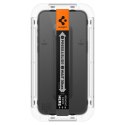 SZKŁO HARTOWANE SPIGEN GLAS.TR "EZ FIT" FC 2-PACK IPHONE 15 PRO BLACK Spigen