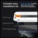 SZKŁO HARTOWANE SPIGEN GLAS.TR "EZ FIT" FC 2-PACK IPHONE 15 PRO BLACK Spigen