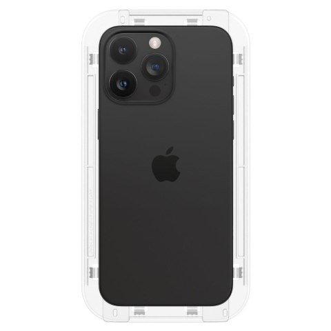 SZKŁO HARTOWANE SPIGEN GLAS.TR "EZ FIT" FC IPHONE 15 PRO MAX BLACK Spigen
