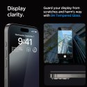SZKŁO HARTOWANE SPIGEN GLAS.TR "EZ FIT" FC IPHONE 15 PRO MAX BLACK Spigen
