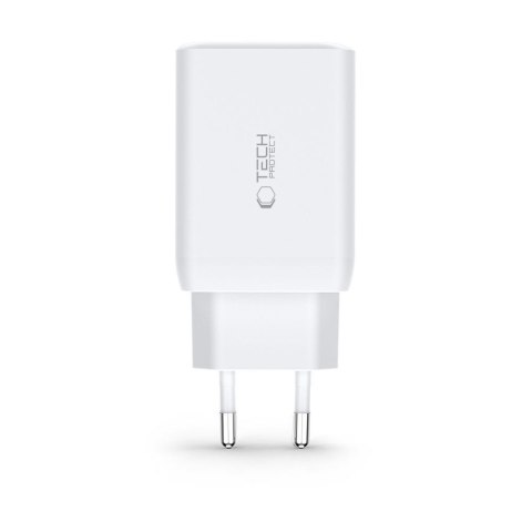 TECH-PROTECT C65W 3-PORT NETWORK CHARGER PD 65W / QC3.0 BLACK Tech-Protect