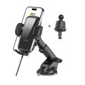 TECH-PROTECT CM15W-V1 DASHBOARD & VENT CAR MOUNT WIRELESS CHARGER 15W BLACK Tech-Protect
