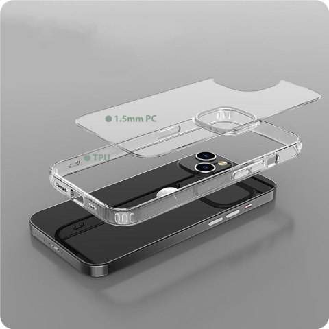 TECH-PROTECT FLEXAIR HYBRID IPHONE 15 CLEAR Tech-Protect