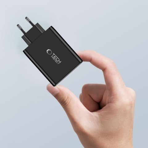 TECH-PROTECT NC100W-GAN 4-PORT NETWORK CHARGER PD 100W / QC3.0 BLACK Tech-Protect
