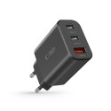 TECH-PROTECT NC30W 3-PORT NETWORK CHARGER PD 30W / QC3.0 BLACK Tech-Protect