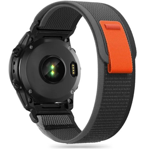 TECH-PROTECT NYLON GARMIN FENIX 5X / 5X PLUS / 6X / 6X PRO / 7X / 8 / 8 PRO (51 MM) BLACK/ORANGE Tech-Protect