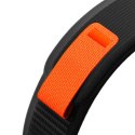 TECH-PROTECT NYLON GARMIN FENIX 5X / 5X PLUS / 6X / 6X PRO / 7X / 8 / 8 PRO (51 MM) BLACK/ORANGE Tech-Protect