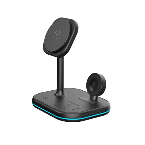 TECH-PROTECT QI15W-A27 3IN1 MAGNETIC MAGSAFE WIRELESS CHARGER BLACK Tech-Protect