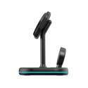 TECH-PROTECT QI15W-A27 3IN1 MAGNETIC MAGSAFE WIRELESS CHARGER BLACK Tech-Protect