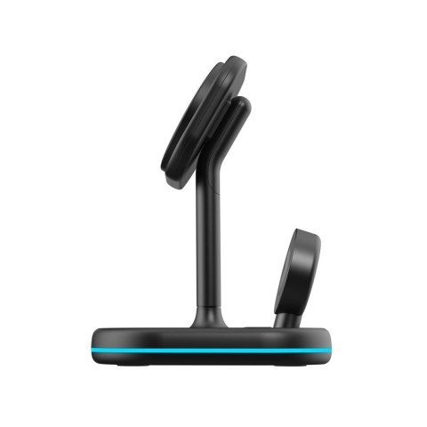 TECH-PROTECT QI15W-A27 3IN1 MAGNETIC MAGSAFE WIRELESS CHARGER BLACK Tech-Protect