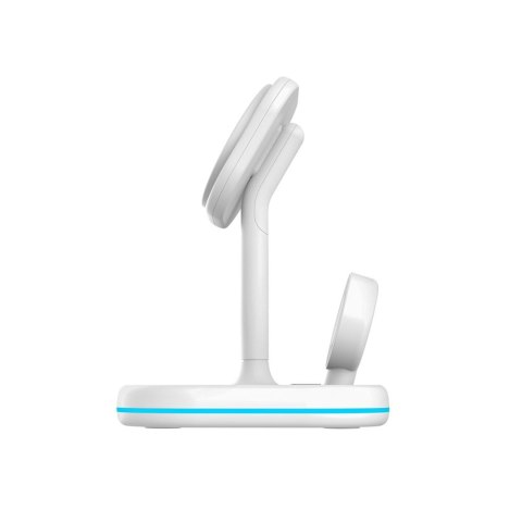 TECH-PROTECT QI15W-A27 3IN1 MAGNETIC MAGSAFE WIRELESS CHARGER WHITE Tech-Protect