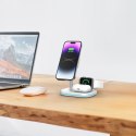 TECH-PROTECT QI15W-A27 3IN1 MAGNETIC MAGSAFE WIRELESS CHARGER WHITE Tech-Protect
