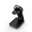 TECH-PROTECT QI15W-A28 3IN1 MAGNETIC MAGSAFE WIRELESS CHARGER BLACK Tech-Protect
