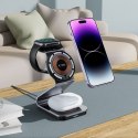 TECH-PROTECT QI15W-A29 3IN1 MAGNETIC MAGSAFE WIRELESS CHARGER BLACK Tech-Protect