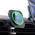 ESR HALOLOCK MAGNETIC MAGSAFE VENT CAR MOUNT WIRELESS CHARGER QI2 15W BLACK ESR
