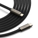 RINGKE USB 3.2 GEN 2X2 TYPE-C CABLE PD 240W 100CM BLACK Ringke