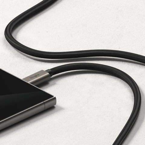 RINGKE USB 3.2 GEN 2X2 TYPE-C CABLE PD 240W 100CM BLACK Ringke