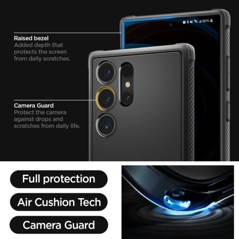 SPIGEN RUGGED ARMOR GALAXY S24 ULTRA MATTE BLACK Spigen