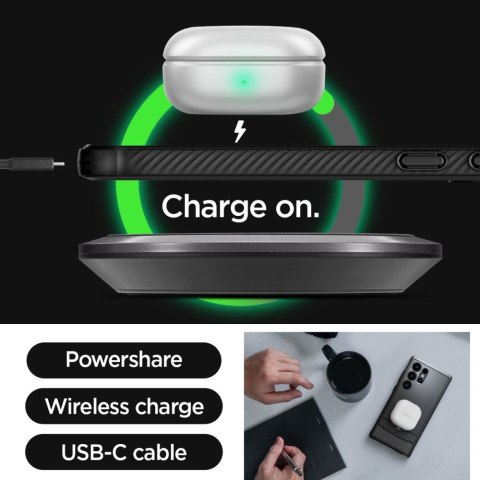 SPIGEN RUGGED ARMOR GALAXY S24 ULTRA MATTE BLACK Spigen
