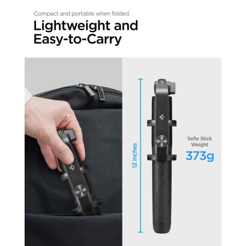 SPIGEN S560W BLUETOOTH SELFIE STICK LONG TRIPOD BLACK Spigen