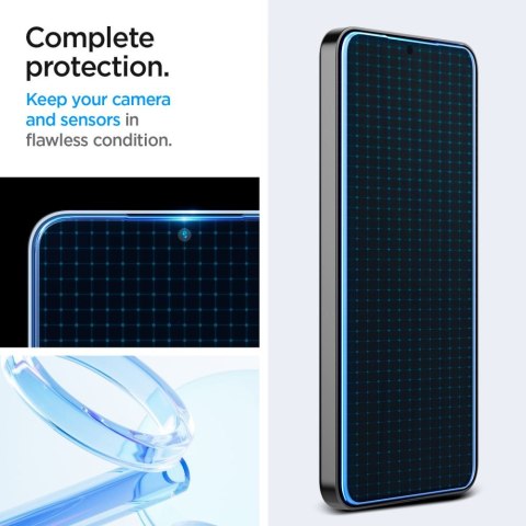 SZKŁO HARTOWANE SPIGEN GLAS.TR "EZ FIT" 2-PACK GALAXY S24+ PLUS / S25+ PLUS CLEAR Spigen