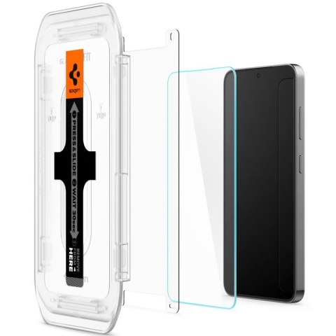 SZKŁO HARTOWANE SPIGEN GLAS.TR "EZ FIT" 2-PACK GALAXY S24 / S25 CLEAR Spigen