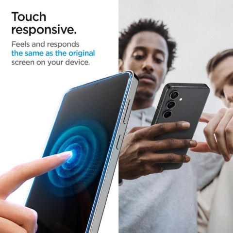 SZKŁO HARTOWANE SPIGEN GLAS.TR "EZ FIT" 2-PACK GALAXY S24 / S25 CLEAR Spigen