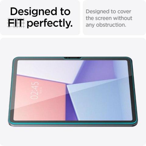 SZKŁO HARTOWANE SPIGEN GLAS.TR "EZ FIT" IPAD AIR 11" 6 / 7 / 8 / 2024-2026 CLEAR Spigen