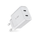 TECH-PROTECT C20W 2-PORT NETWORK CHARGER PD 20W WHITE Tech-Protect