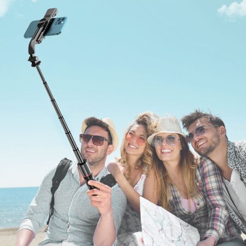 TECH-PROTECT L05S BLUETOOTH SELFIE STICK TRIPOD & LED LIGHT BLACK Tech-Protect