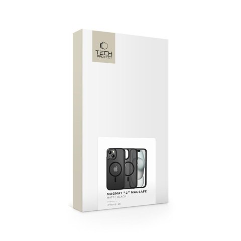 TECH-PROTECT MAGMAT "2" MAGSAFE IPHONE 15 MATTE BLACK Tech-Protect