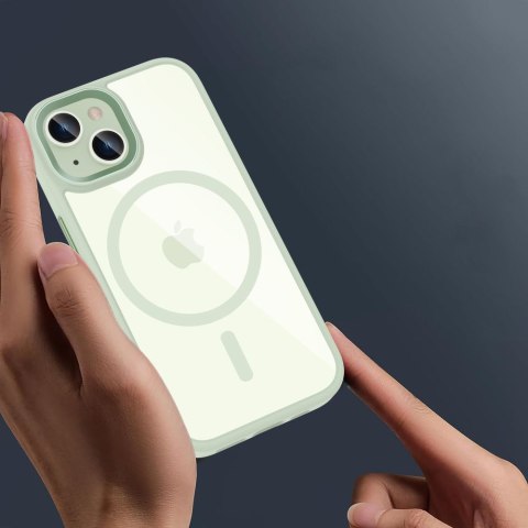 TECH-PROTECT MAGMAT MAGSAFE IPHONE 15 GREEN/CLEAR Tech-Protect