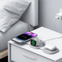 TECH-PROTECT QI15W-A32 3IN1 MAGNETIC MAGSAFE WIRELESS CHARGER GREY Tech-Protect
