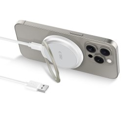 TECH-PROTECT QI15W-A33 MAGNETIC MAGSAFE WIRELESS CHARGER WHITE Tech-Protect