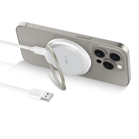 TECH-PROTECT QI15W-A33 MAGNETIC MAGSAFE WIRELESS CHARGER WHITE Tech-Protect