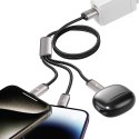 TECH-PROTECT ULTRABOOST 3IN1 LIGHTNING & TYPE-C & MICRO-USB CABLE 3.5A 100CM GREY Tech-Protect