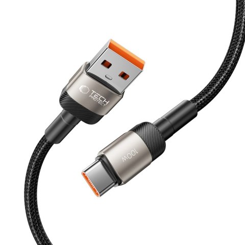 TECH-PROTECT ULTRABOOST EVO TYPE-C CABLE 100W/5A 100CM TITANIUM Tech-Protect