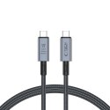 TECH-PROTECT ULTRABOOST MAX USB 4.0 8K 40GBPS TYPE-C CABLE PD 240W 100CM GREY Tech-Protect