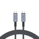 TECH-PROTECT ULTRABOOST MAX USB 4.0 8K 40GBPS TYPE-C CABLE PD 240W 200CM GREY Tech-Protect